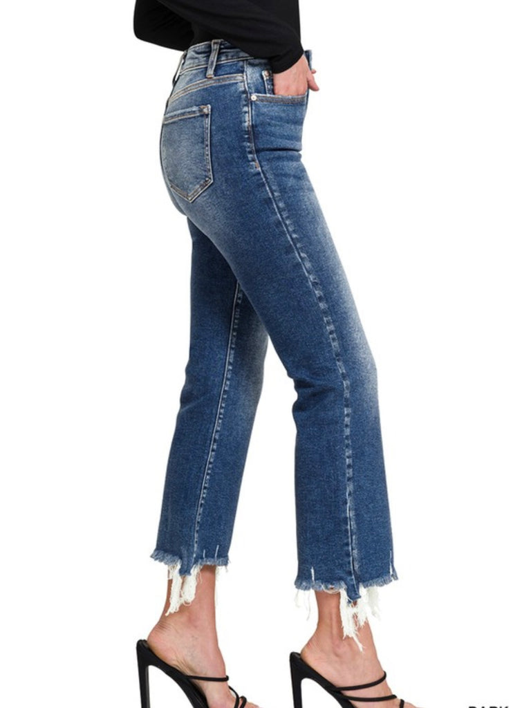 Hailey Kick Crop Flares