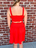 Charlotte Open Back Dress