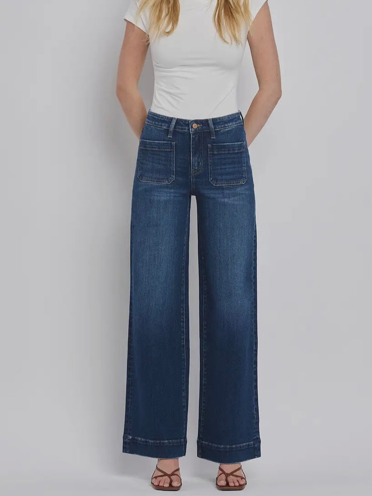 Justine High-Rise Trouser Denim