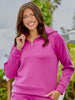 Hamptons 1/4 Zip - Magenta