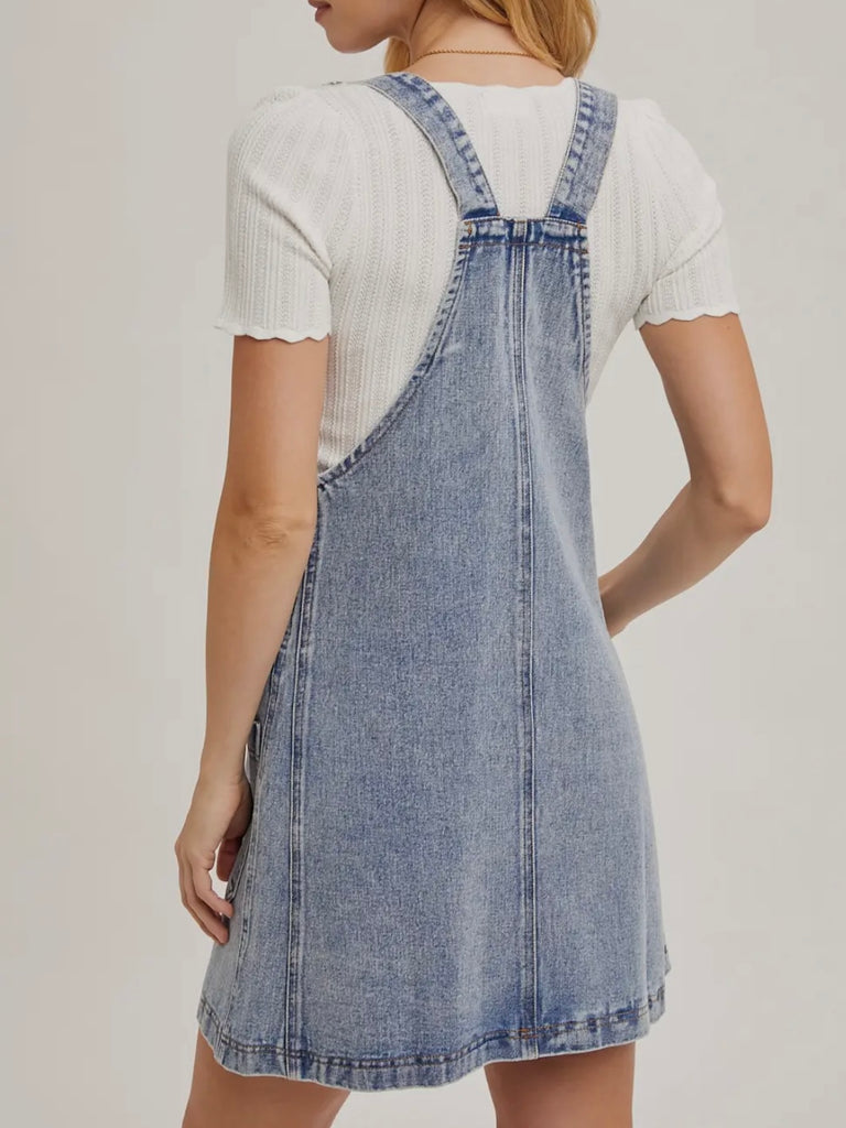 Sarah Overall Denim Dress