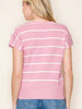 Larissa Striped Sweater - Pink