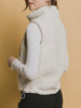 Holli Reversible Sherpa Vest - Latte