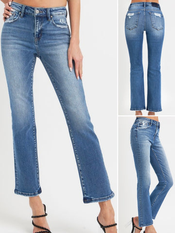 Corinne High Rise Bootcut