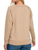 Julianne Perfect Scuba Crewneck - Latte