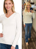 Kari Perfect Long Sleeve - V-Neck