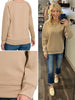 Julianne Perfect Scuba Crewneck - Latte