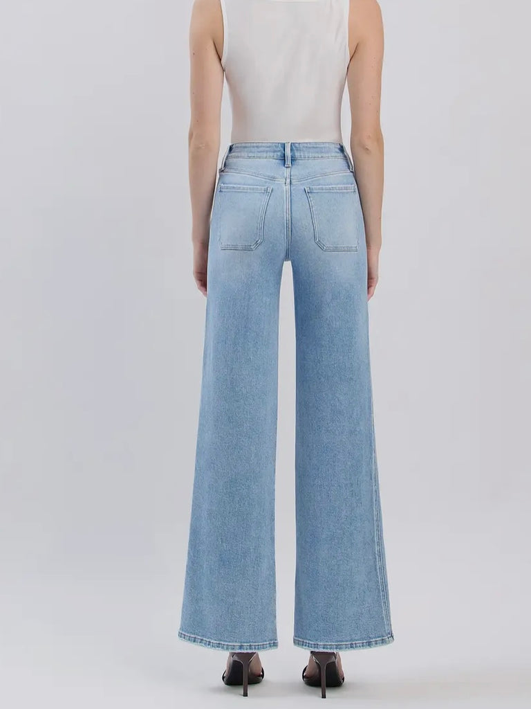 Khloe Wide Leg High-Rise Denim