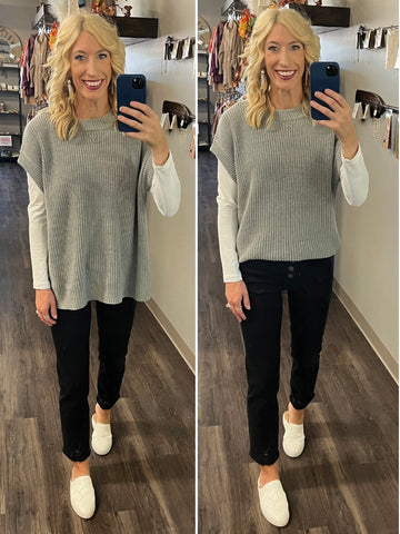 Kari Perfect Long Sleeve - V-Neck - PLUS