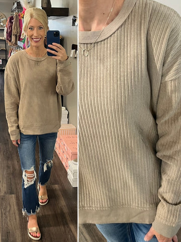 Kari Perfect Long Sleeve - V-Neck - PLUS