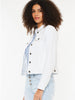 Tina White Denim Jacket