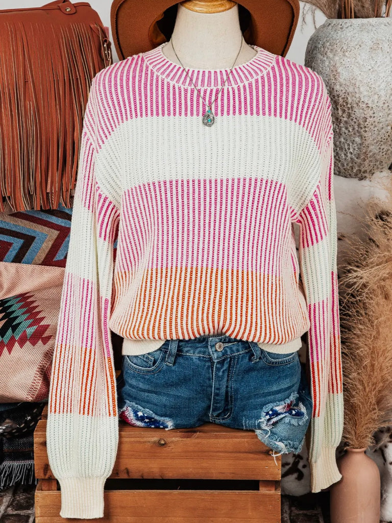 Kallie Colorblock Sweater