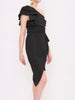 Charlie One Shoulder Ruffle Dress