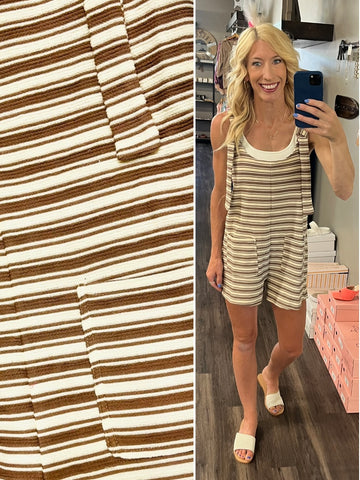 Anna Overall Mini Dress