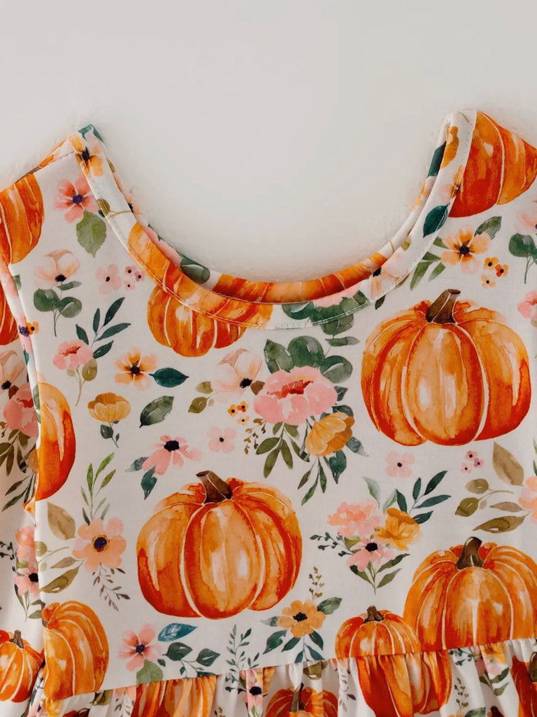 Jena Pumpkin Dress - KIDS