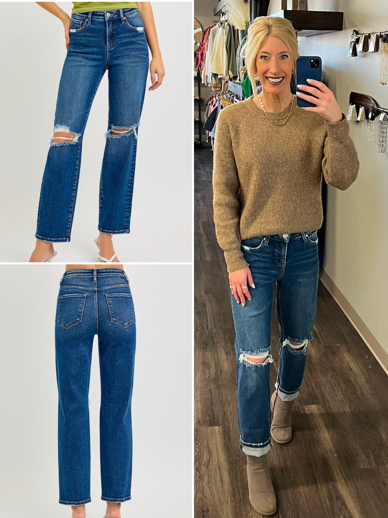 Gabby High-Rise Girlfriend Jeans