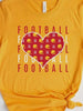 ISU Football Heart Tee