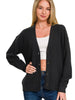 Corinne Knit Cardi - Black