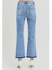 Claudia High Rise Straight Denim