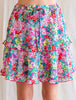 Maddison Floral Ruffle Skirt (Lined with Shorts)