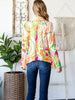 Moxie Floral Print Blazer